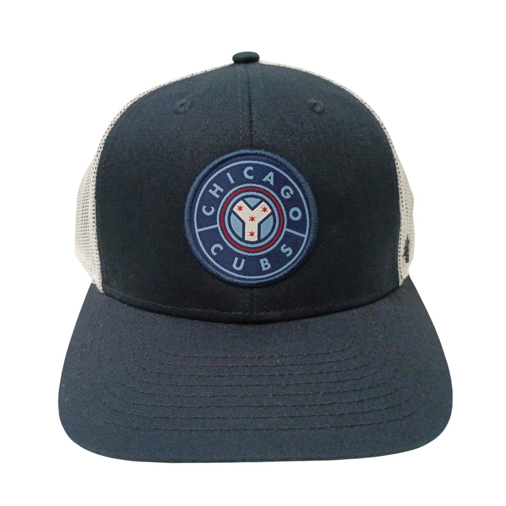 '47 Brand Mens Snapback Chicago Cubs MLB Baseball Trucker Hat Breathable Casual